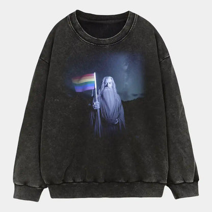 Gandalf Rainbow Flag WEAR