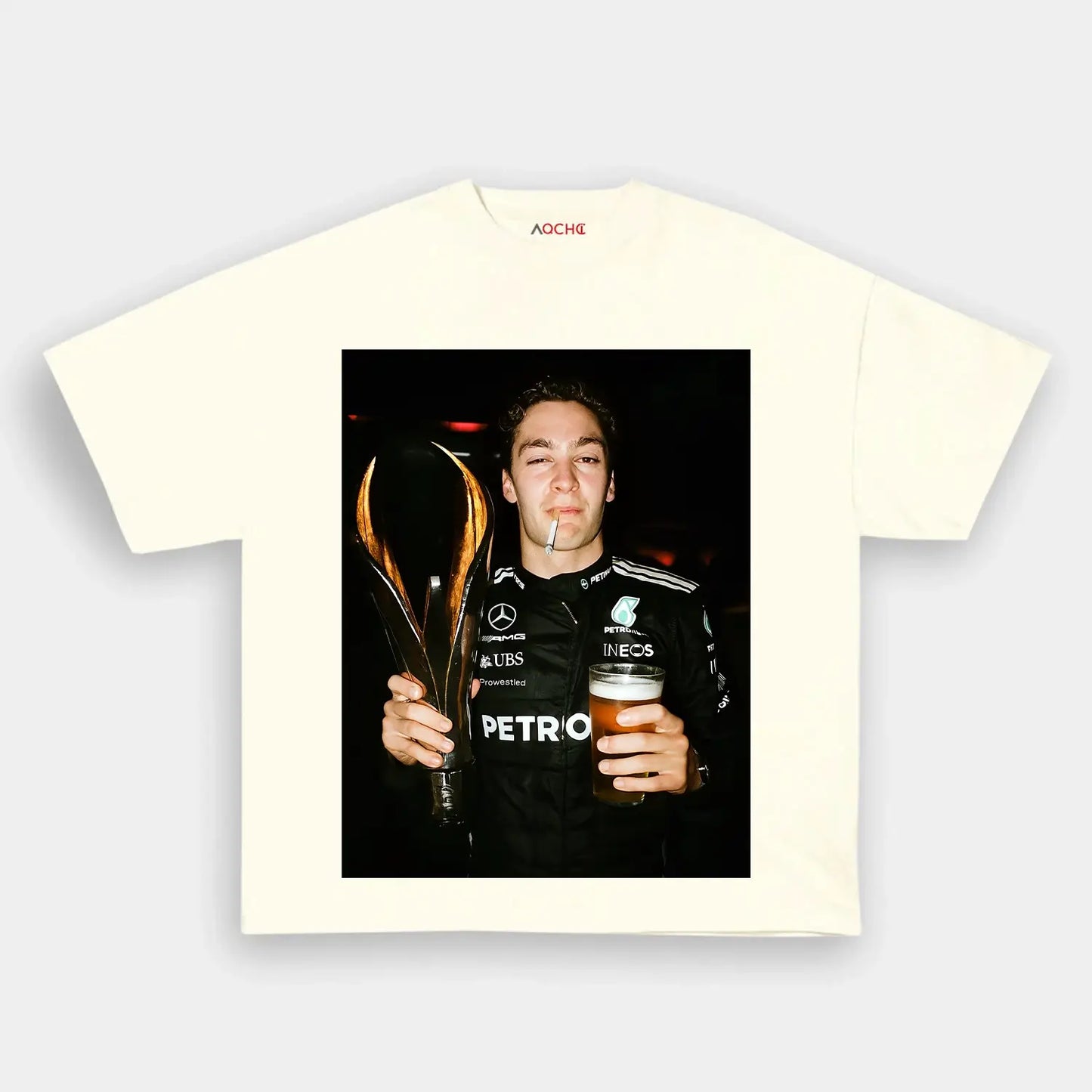 George Russell Champion Tee4