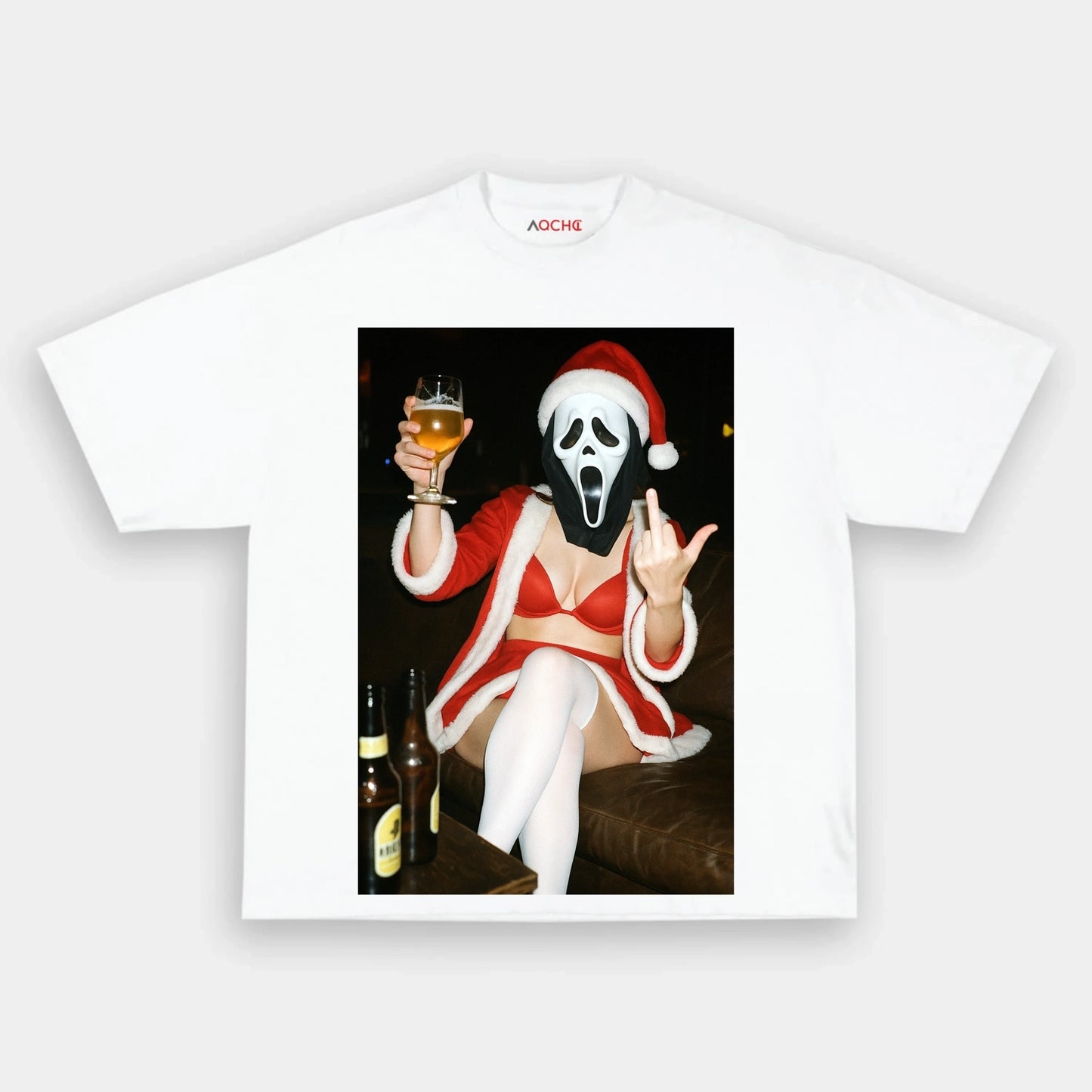 Ghostface Christmas-themed Tee V1.2