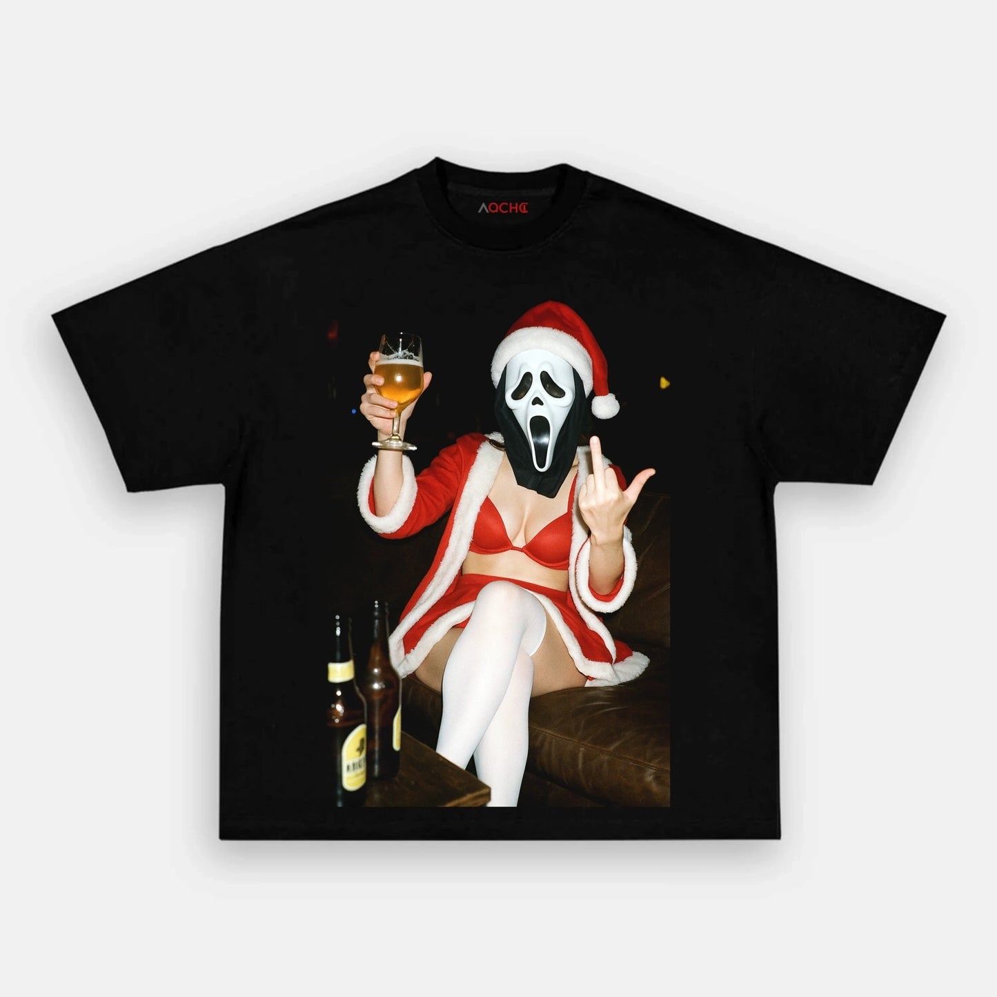 Ghostface Christmas-themed Tee V1.2