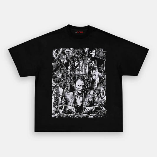 Hannibal B&W illustration Wear