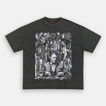 Hannibal B&W illustration Wear