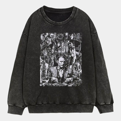 Hannibal B&W illustration Wear