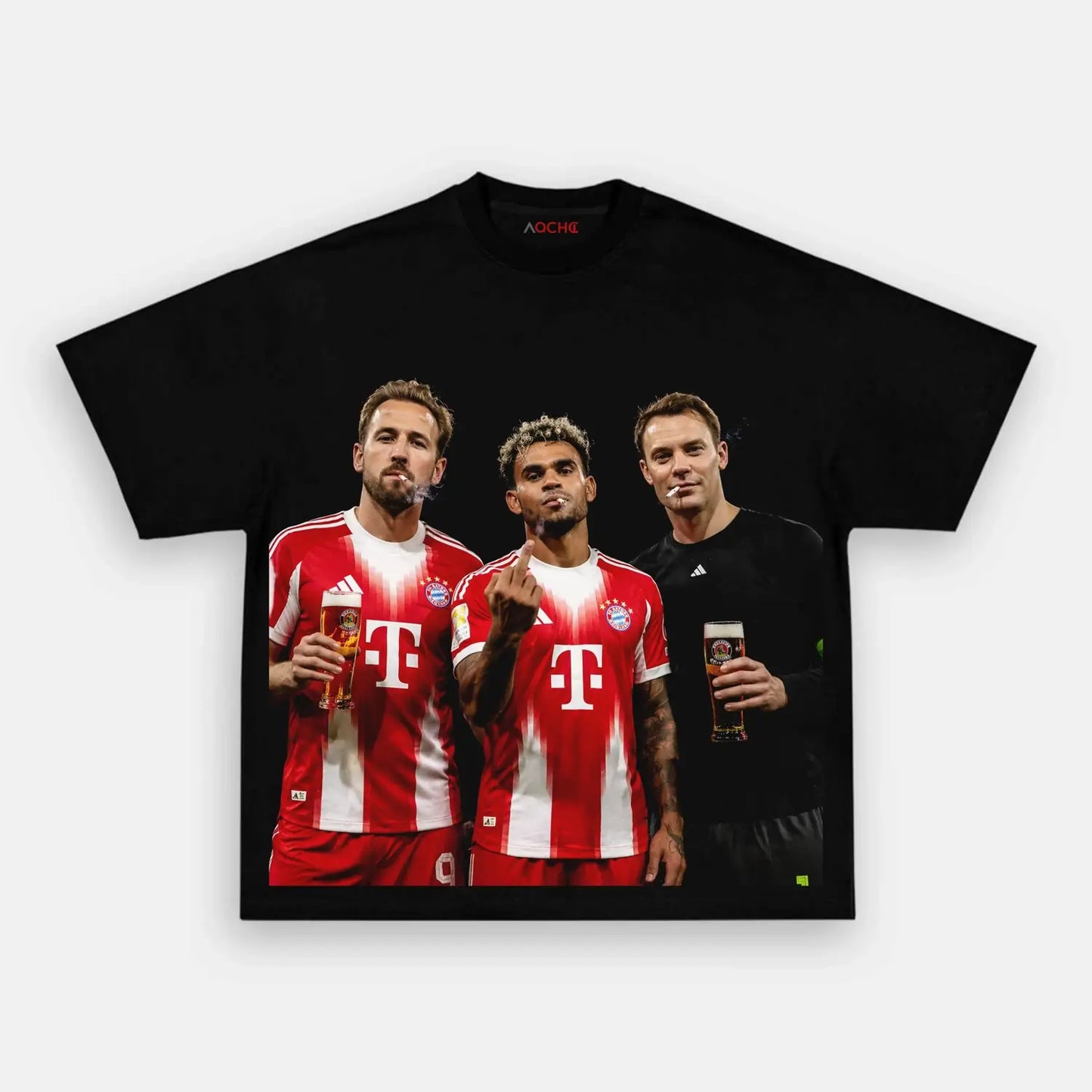 Harry Kane ＆ Manuel Neuer ＆ Luis Díaz Tee