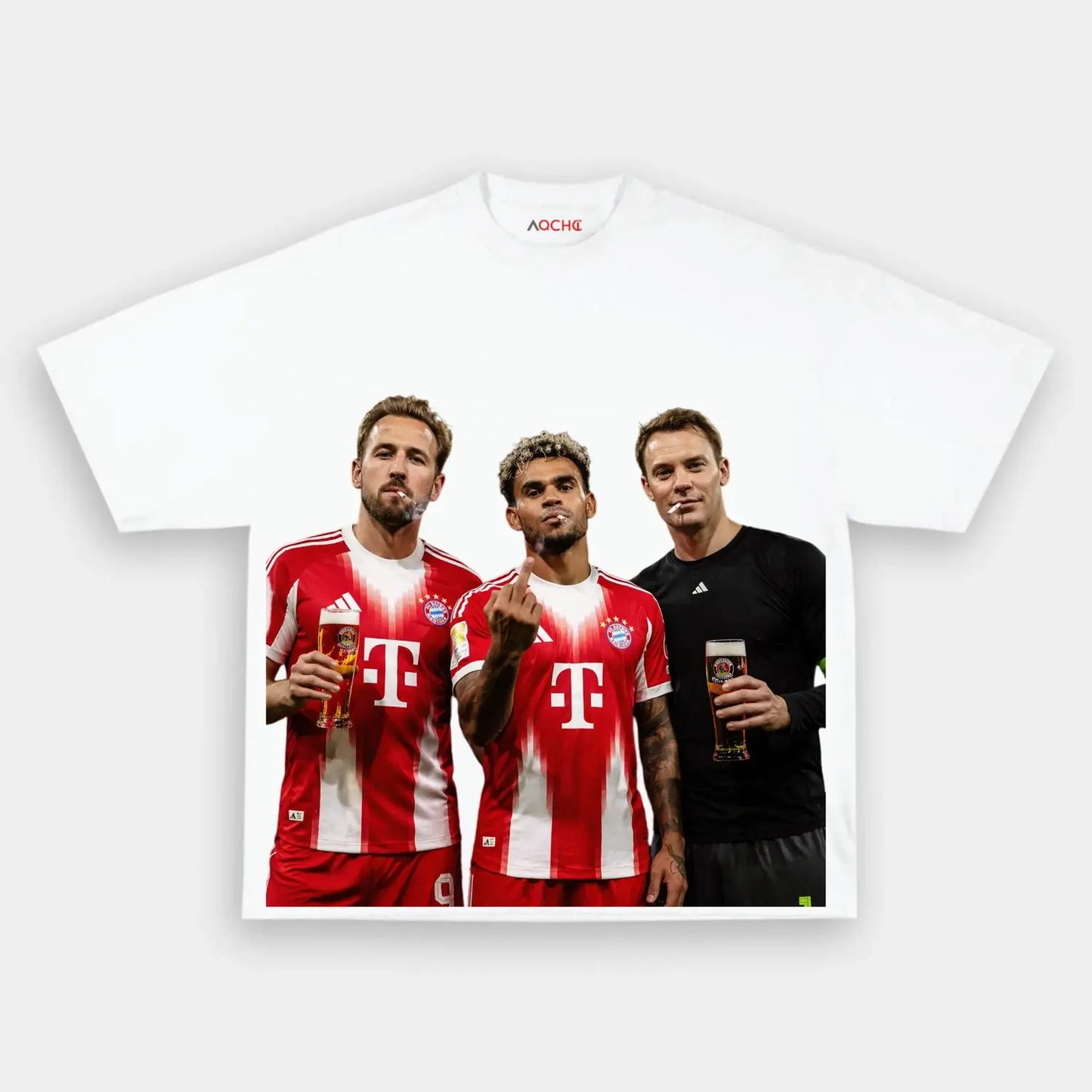 Harry Kane ＆ Manuel Neuer ＆ Luis Díaz Tee