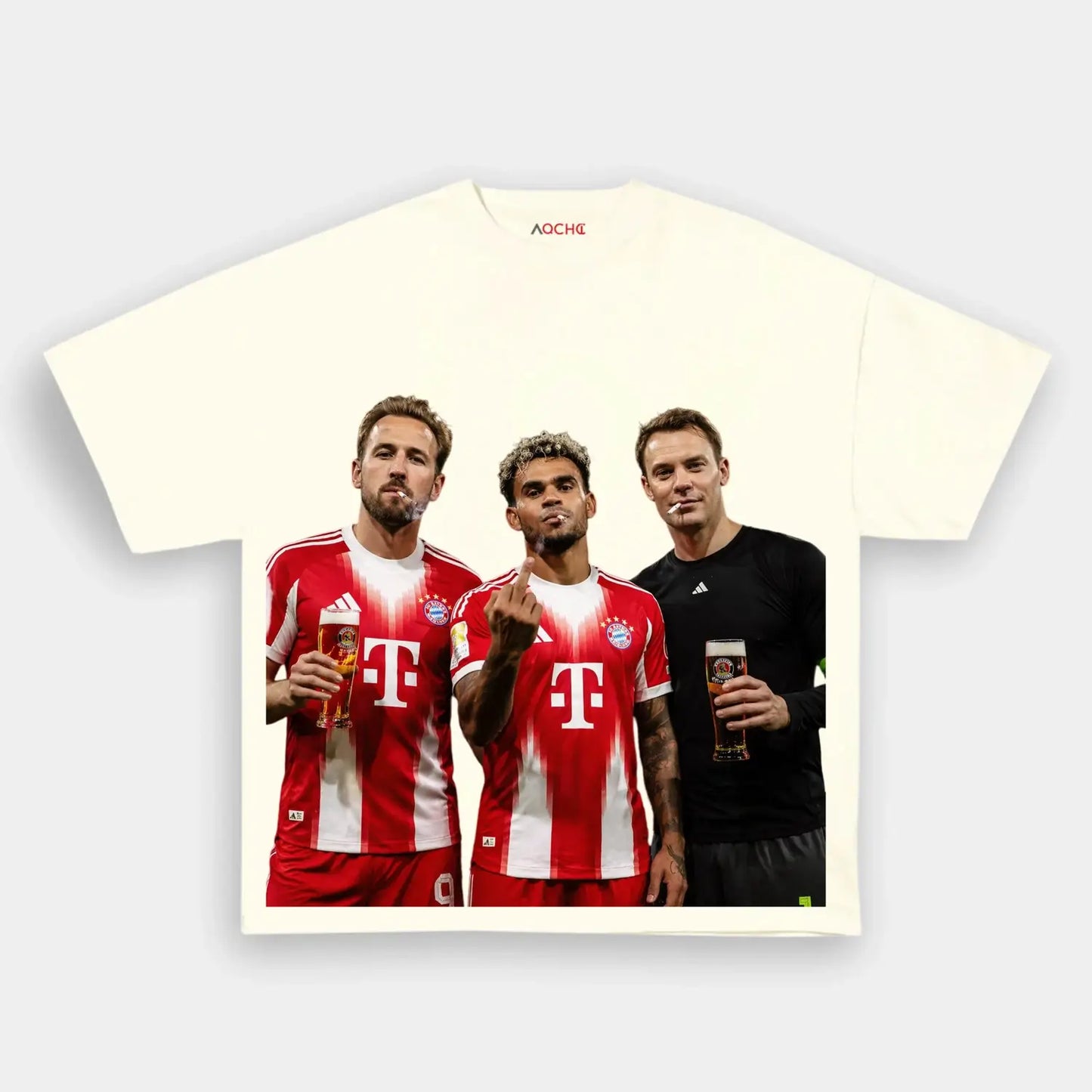 Harry Kane ＆ Manuel Neuer ＆ Luis Díaz Tee