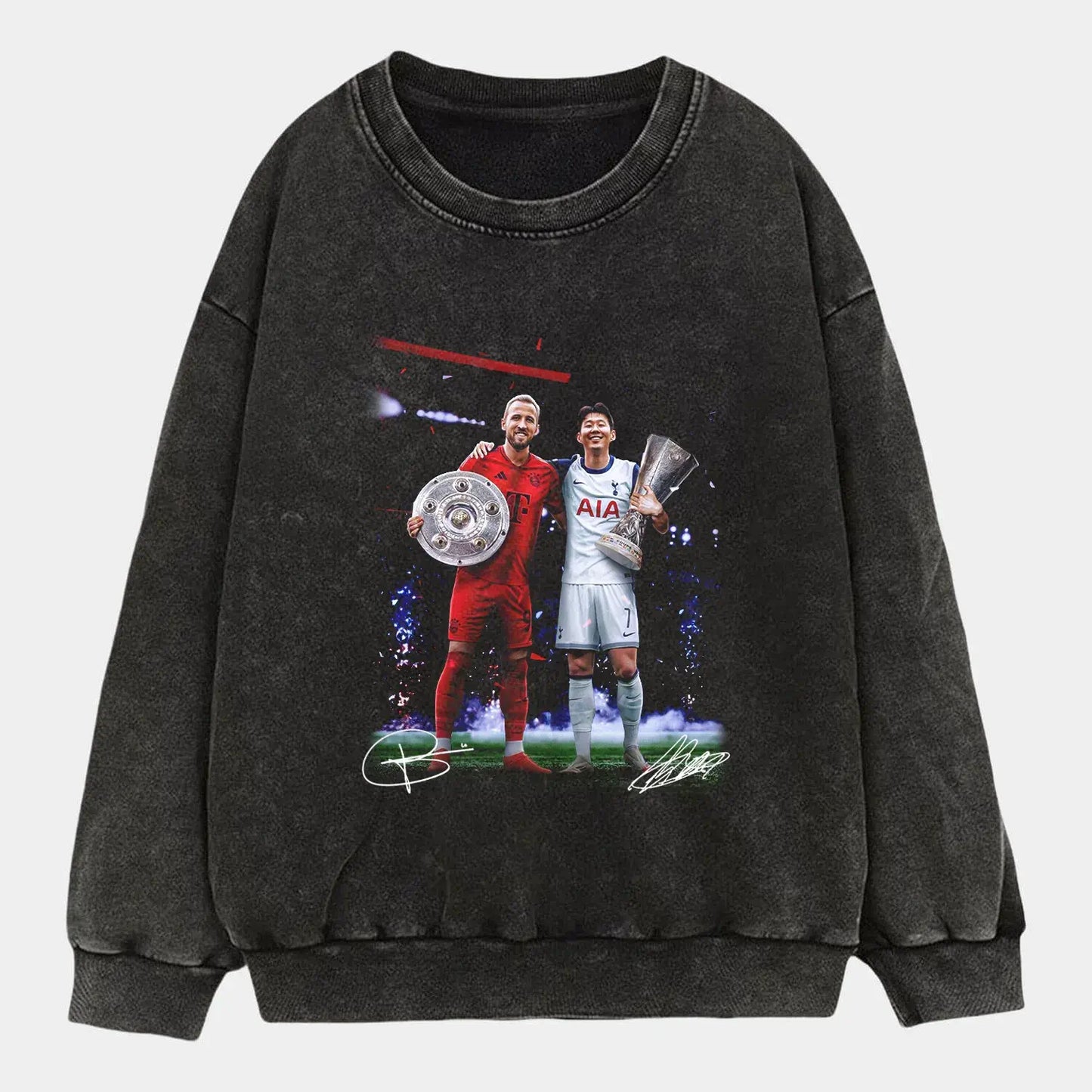 Harry Kane and Heung-min Son Tee