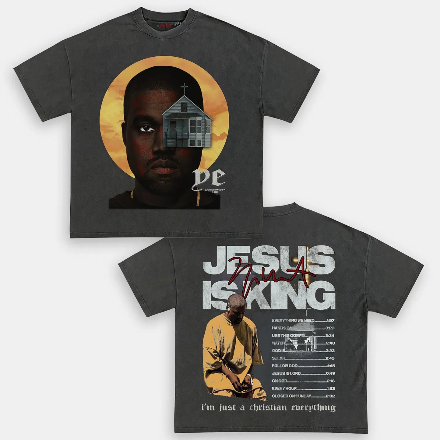 JESUS IS KING TEE - [DS]