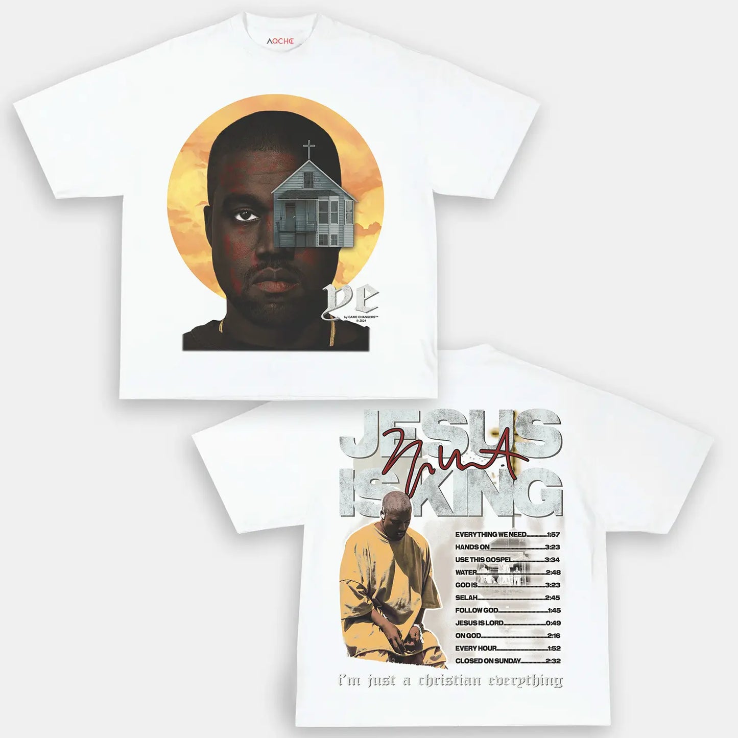 JESUS IS KING TEE - [DS]