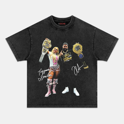 JEY USO & TIFFANY STRATTON TEE 5.20