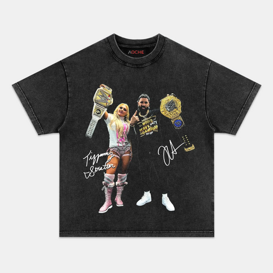 JEY USO & TIFFANY STRATTON TEE 5.20