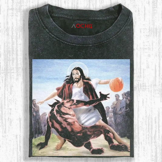 Jesus break Demon's ankle TEE