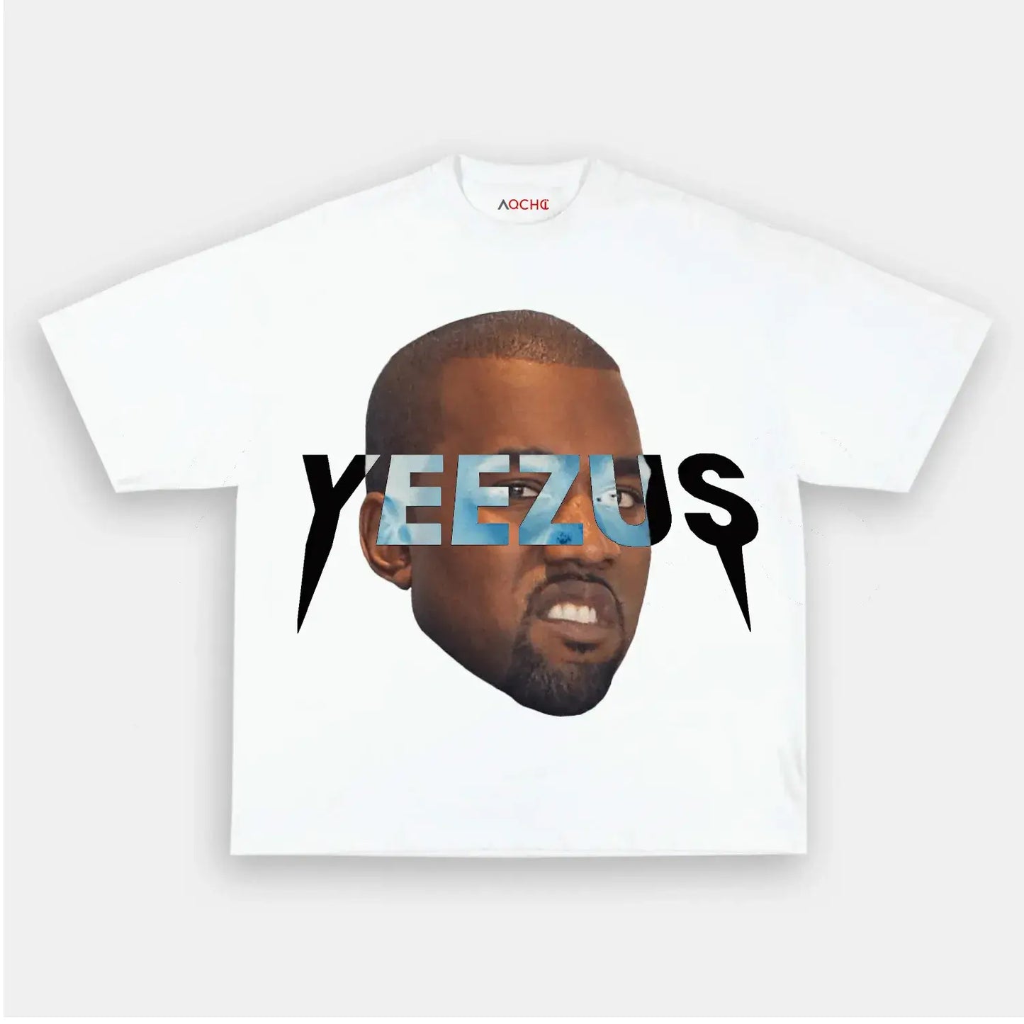 KANYE big face TEE2