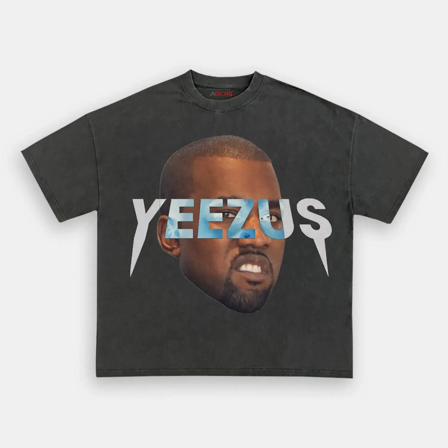 KANYE big face TEE2