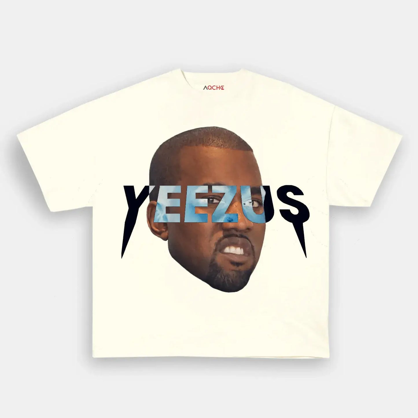 KANYE big face TEE2