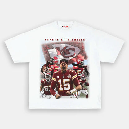 KC CHIEFS VINTAGE TEE