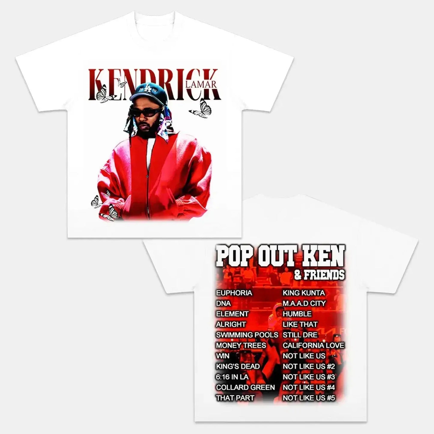 KENDRICK LAMAR VINTAGE TEE3 - [DS]