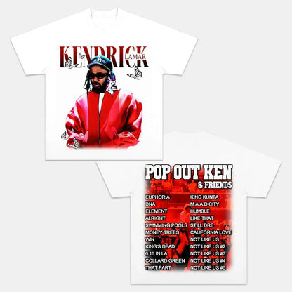 KENDRICK LAMAR VINTAGE TEE3 - [DS]