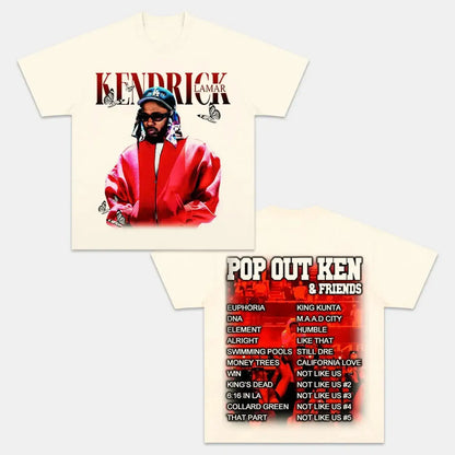 KENDRICK LAMAR VINTAGE TEE3 - [DS]