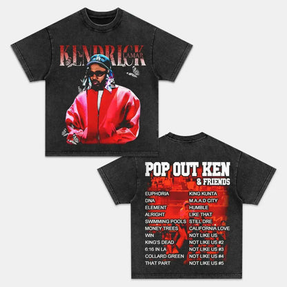 KENDRICK LAMAR VINTAGE TEE3 - [DS]