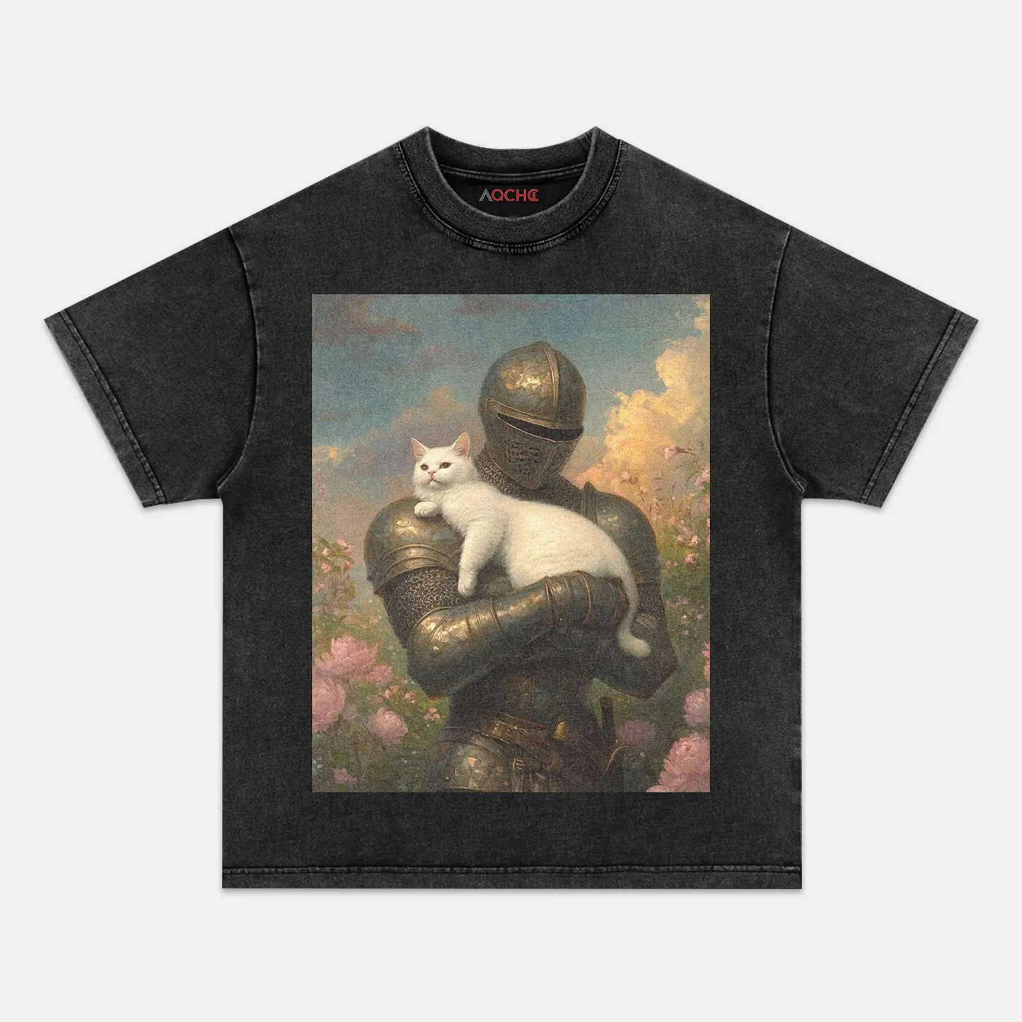 KNIGHT AND CAT TEE