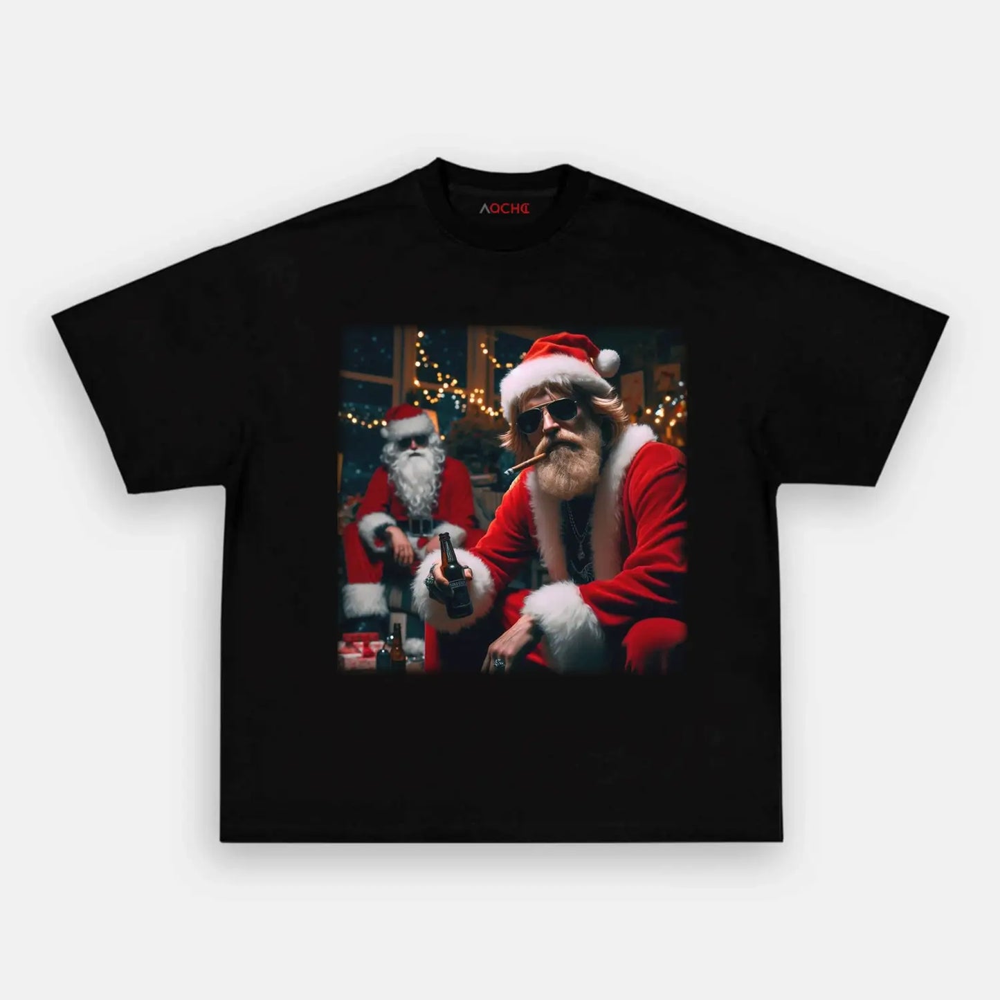 Mischievous Santa Claus TEE