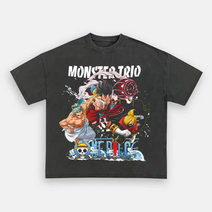 Monster Trio One Piece Tee