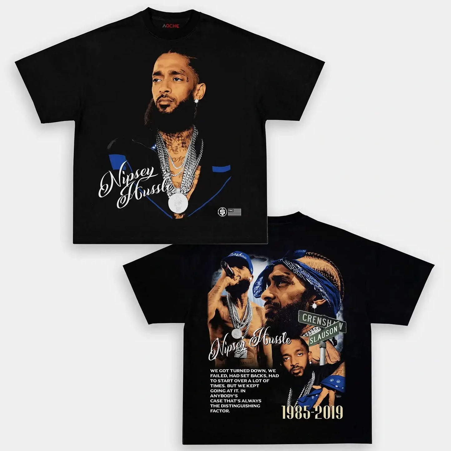 NIPSEY HUSSLE V2 TEE - [DS]