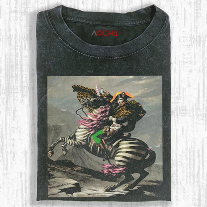 Napoleon rides unicorn Tee