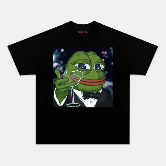 PEPE THE FROG & THE GREAT GATSBY TEE