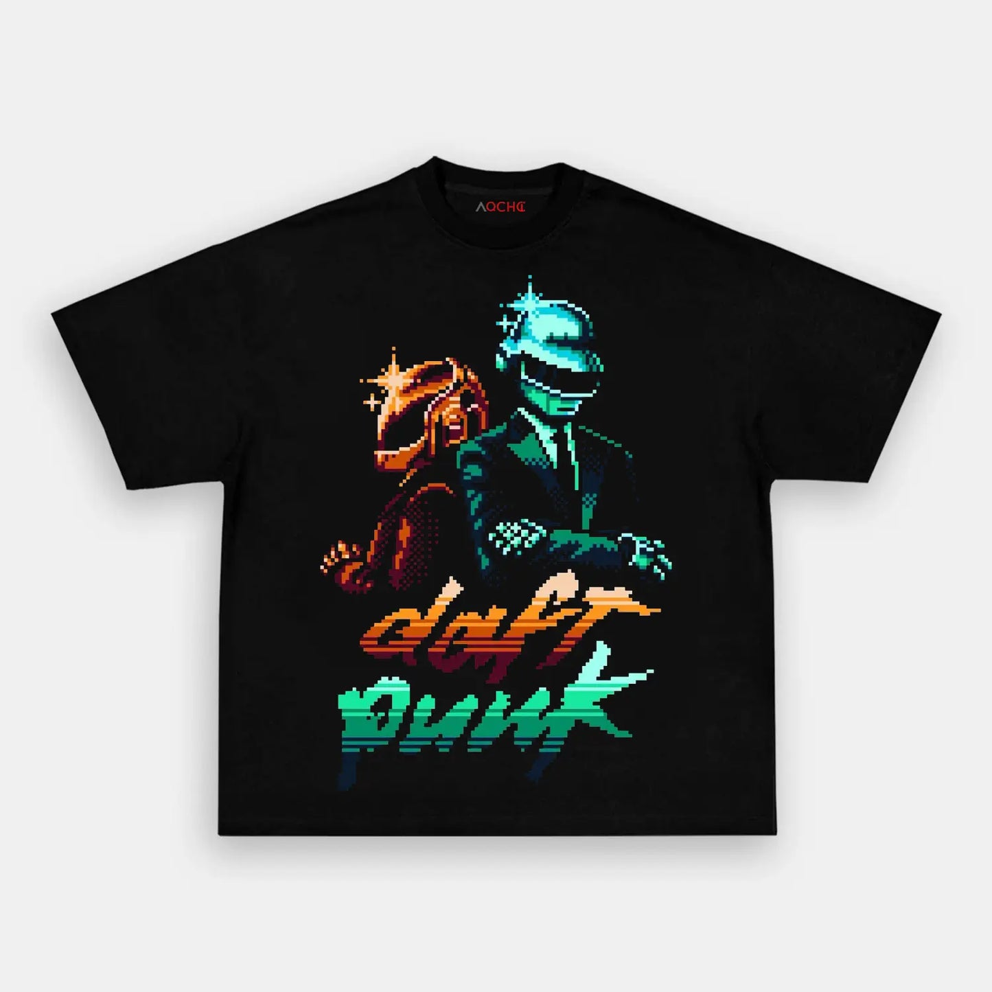 PIXEL DAFT PUNK TEE