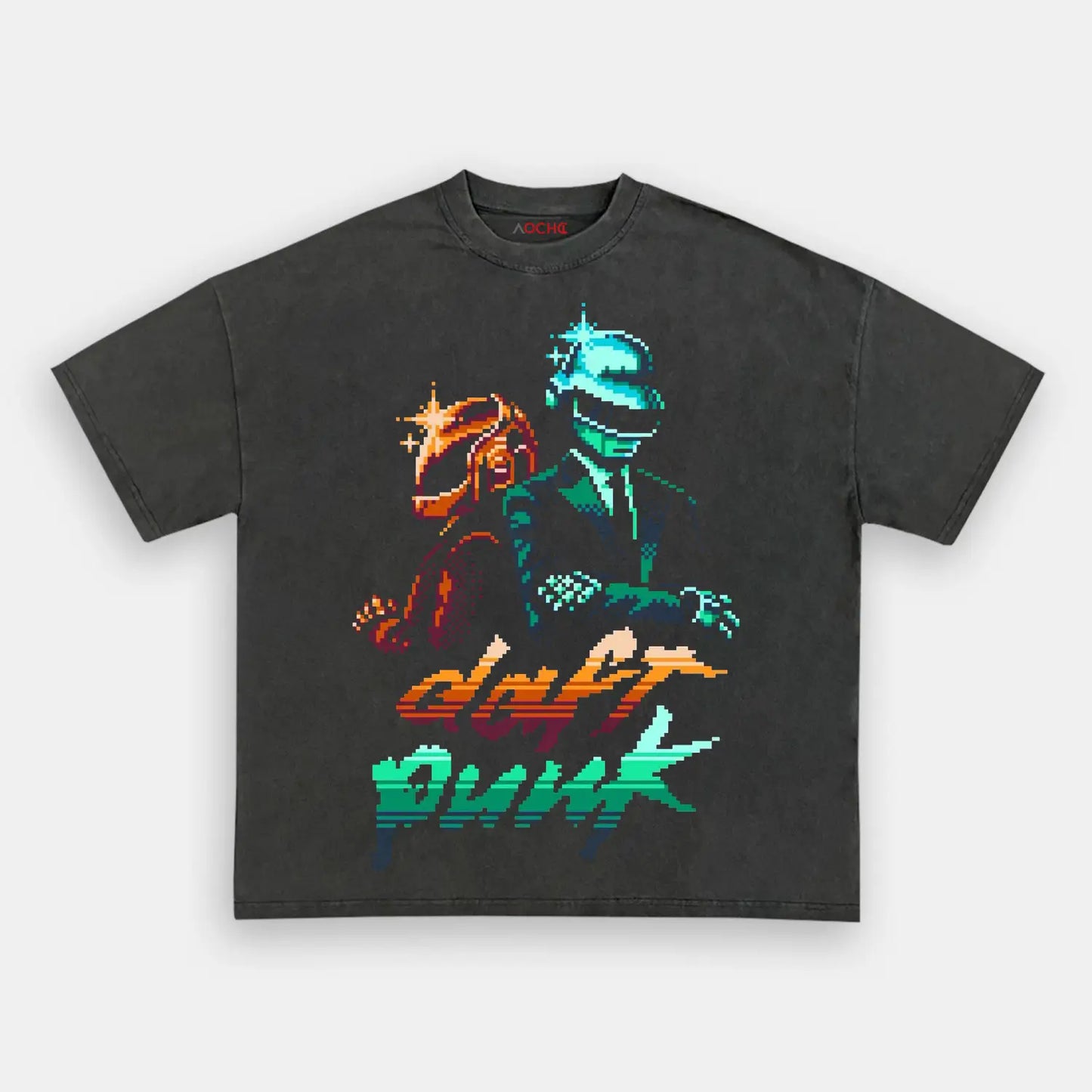 PIXEL DAFT PUNK TEE