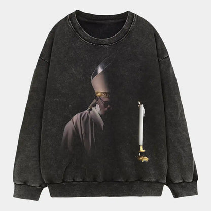 Pope Francis with candal Wear