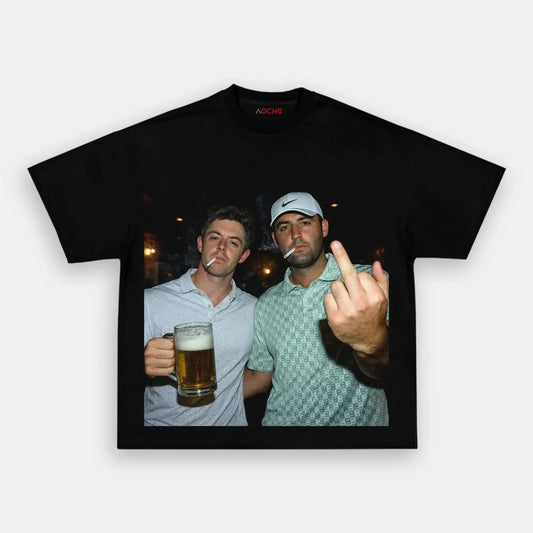 Rory McIlroy&Scottie Scheffler Tee 2