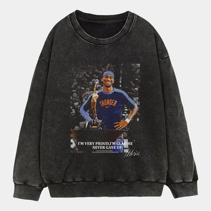 SHAI SGA NEVER GAVE UP TEE