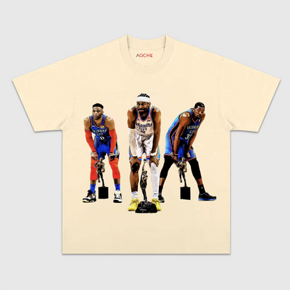 SHAI SGA & RUSSEL WESTBROOK & KEVIN DURANT TEE. 5.22