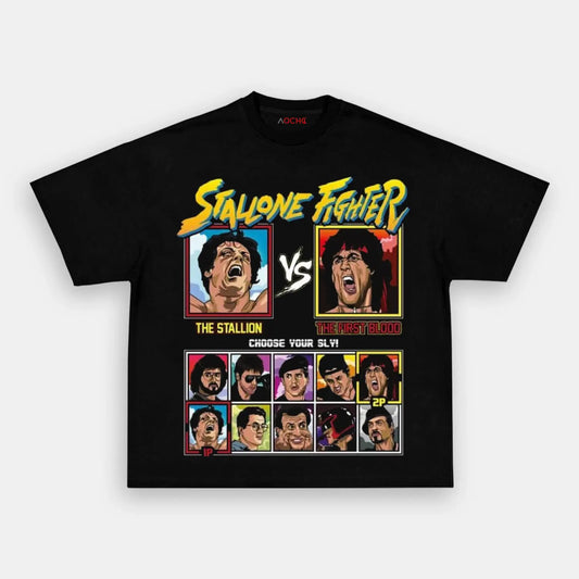 STALLONE FIGHTER TEE