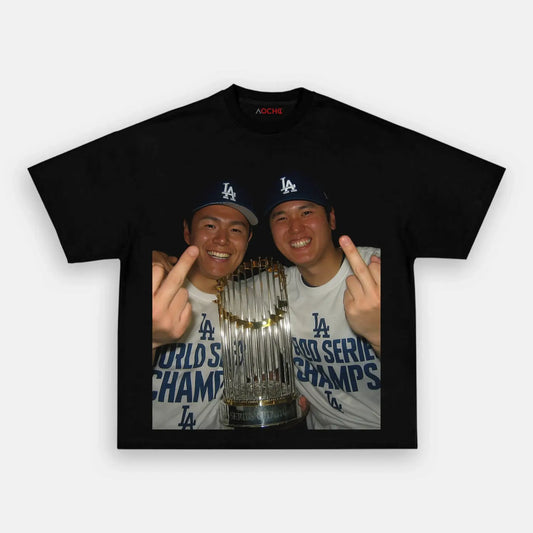 Shohei Ohtani & Yoshinobu Yamamoto Champion Tee