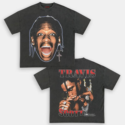 TRAVIS SCOTT BIG FACES TEE - [DS]