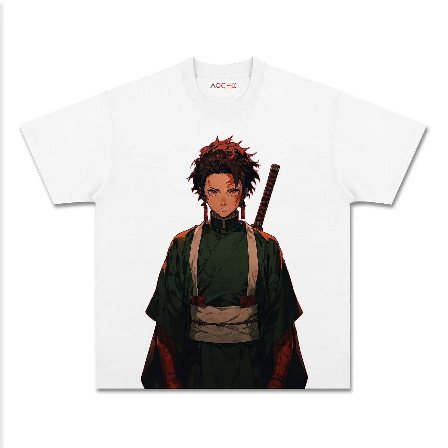 UNISEX ANIME INSPIRED VINTAGE TEE丨DEMON SLAYER-[FRONT] 1.1