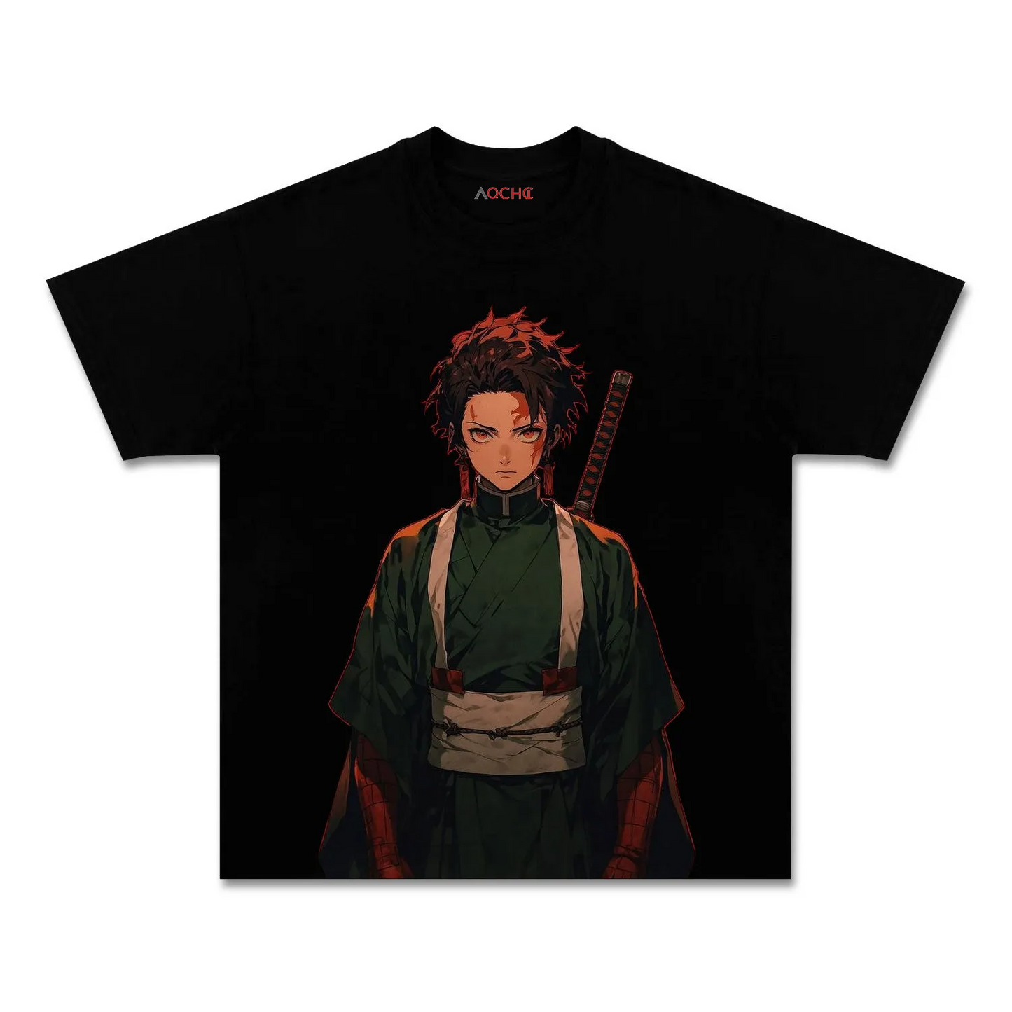 UNISEX ANIME INSPIRED VINTAGE TEE丨DEMON SLAYER-[FRONT] 1.1