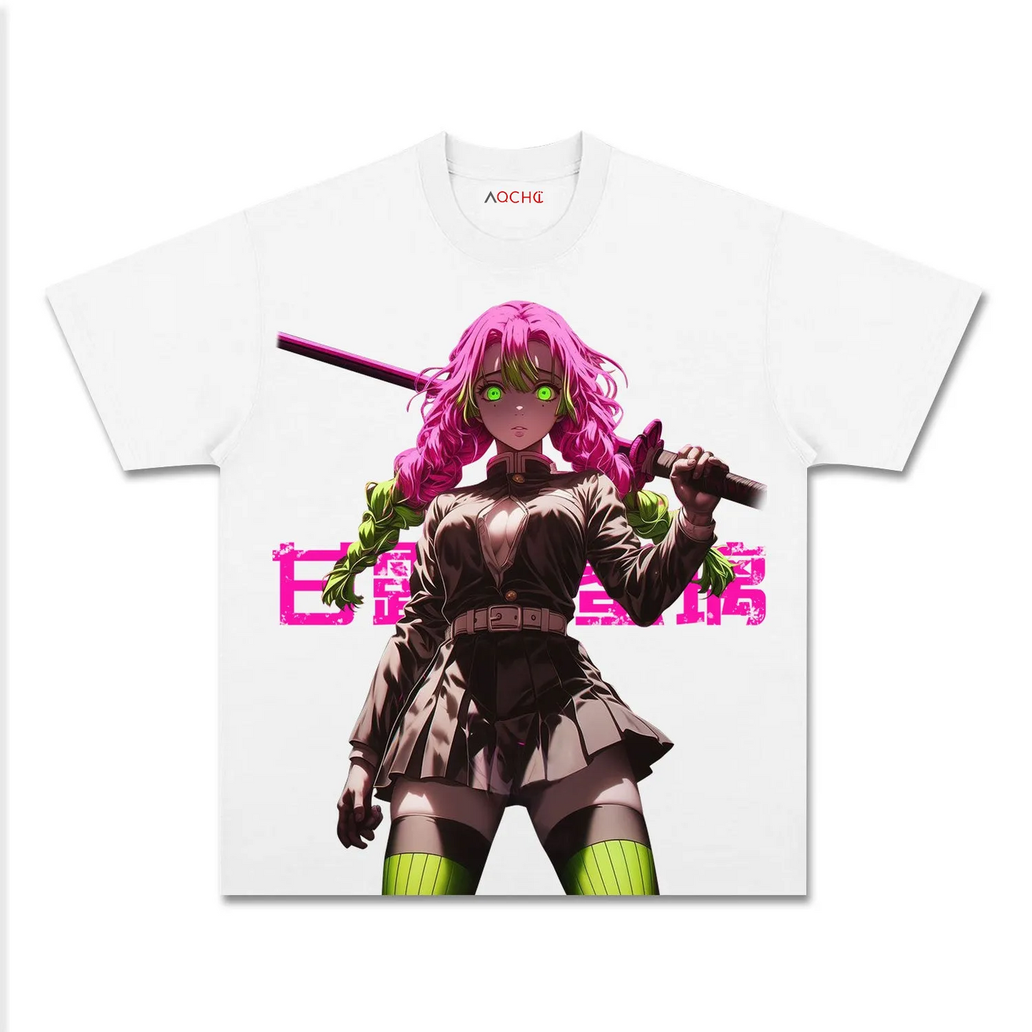 UNISEX ANIME INSPIRED VINTAGE TEE丨DEMON SLAYER-[FRONT] 1.2
