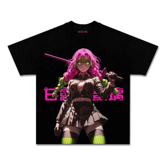 UNISEX ANIME INSPIRED VINTAGE TEE丨DEMON SLAYER-[FRONT] 1.2