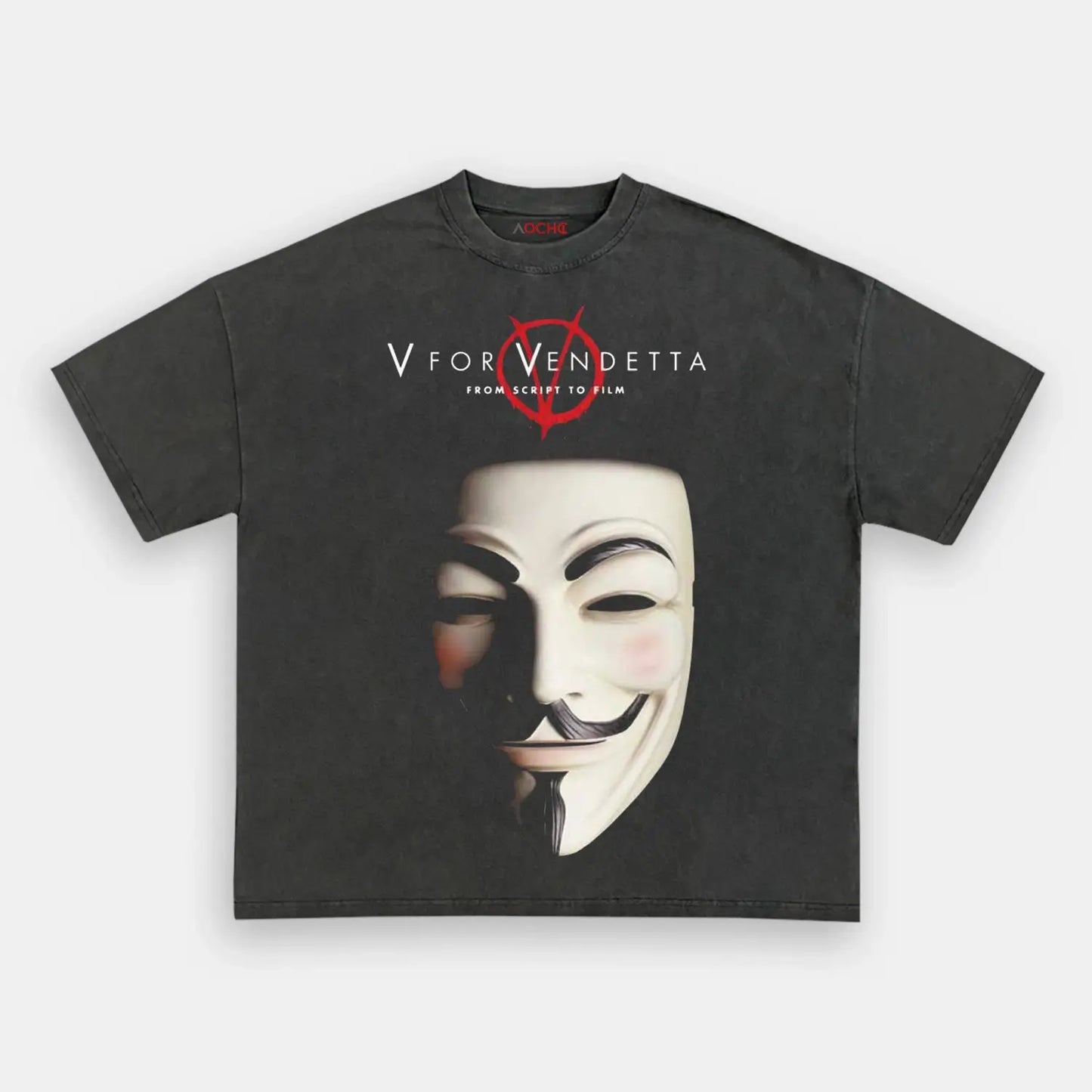 V FOR VENDETTA BIG FACE V2 TEE