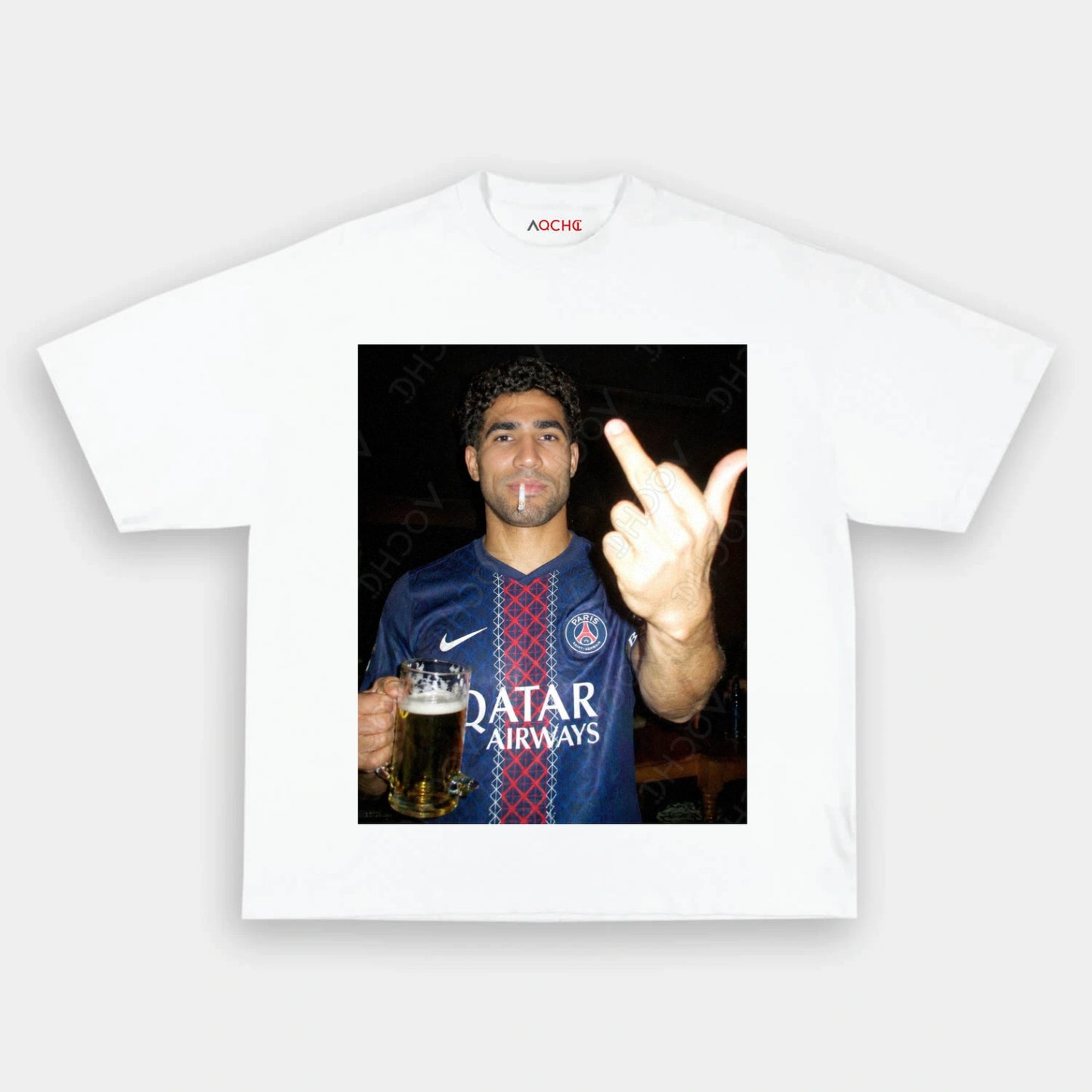 Achraf Hakimi After Hours Tee 1 - AQCHIC