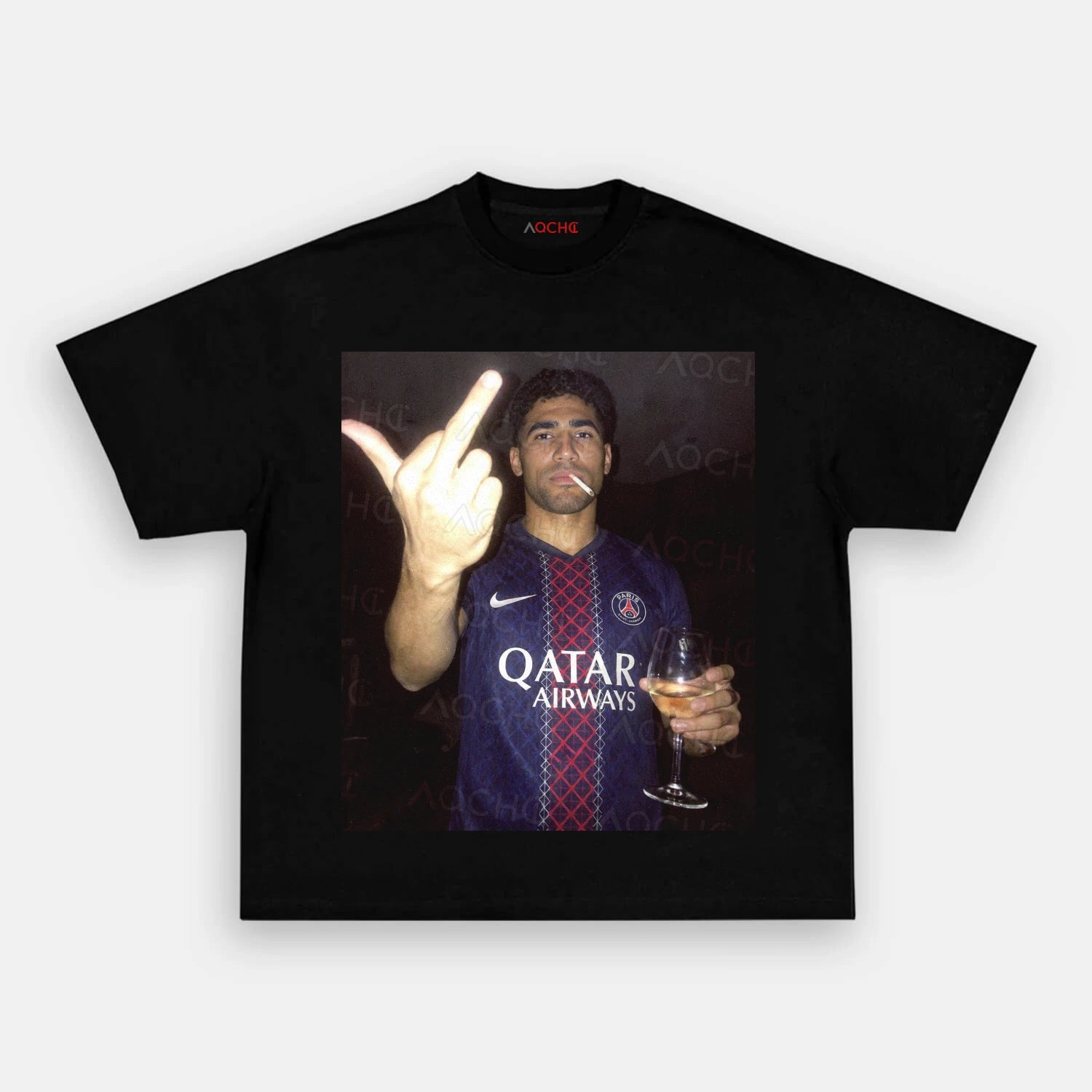 Achraf Hakimi After Hours Tee 2 - AQCHIC