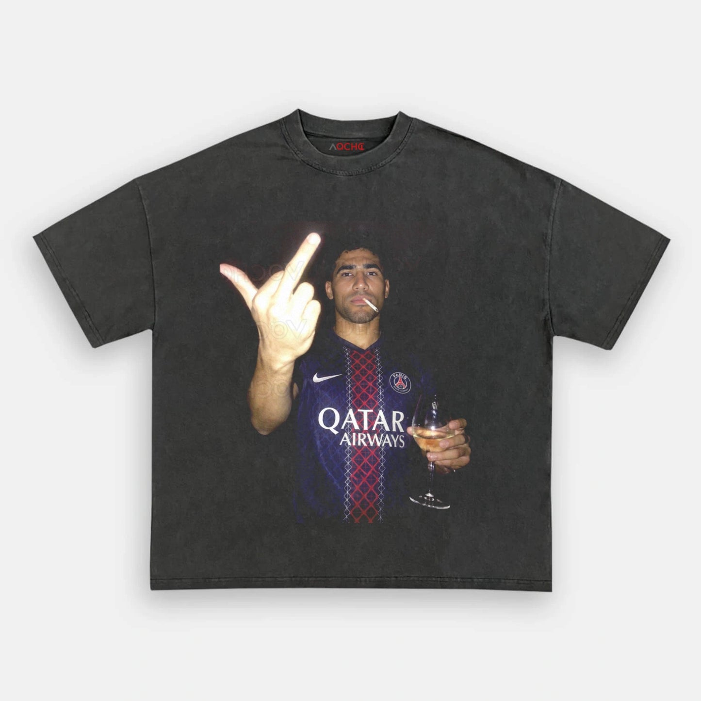 Achraf Hakimi After Hours Tee 2 - AQCHIC