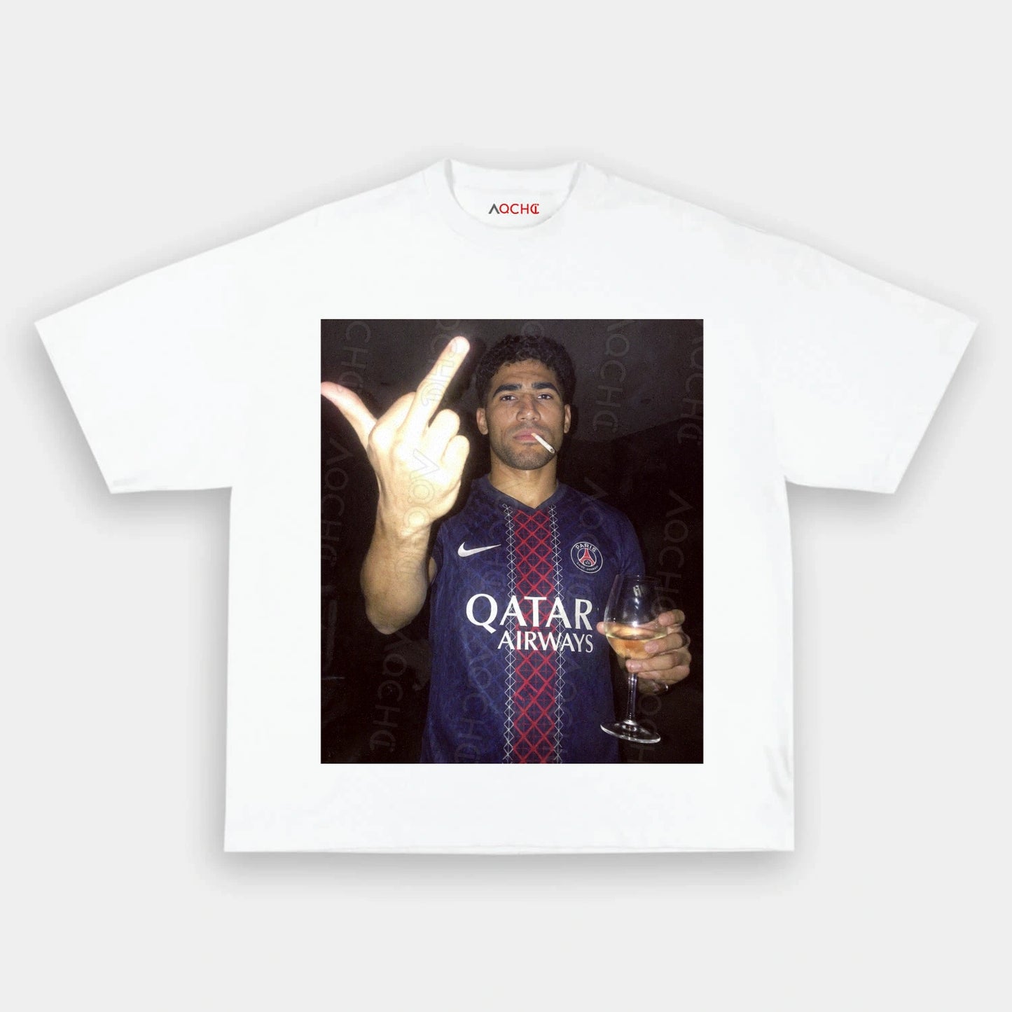 Achraf Hakimi After Hours Tee 2 - AQCHIC