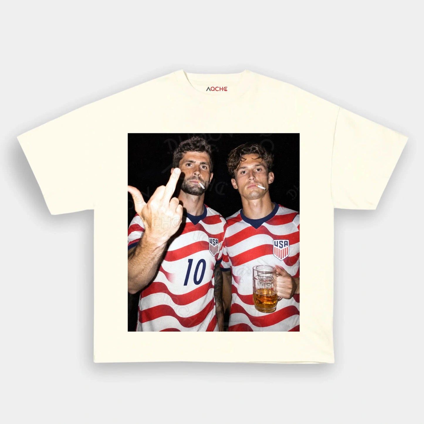 American Soccer Style Tee 1.1 - AQCHIC