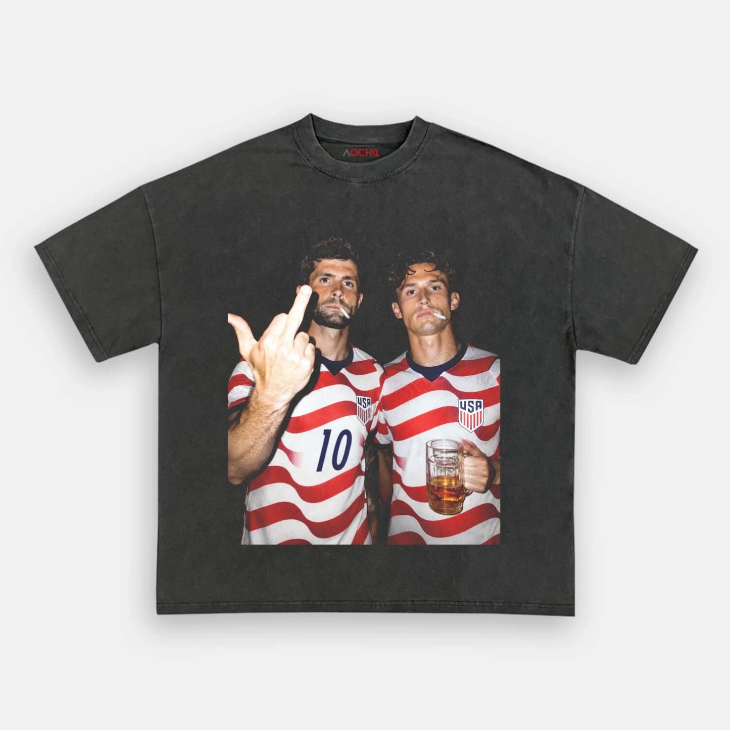 American Soccer Style Tee 1.1 - AQCHIC